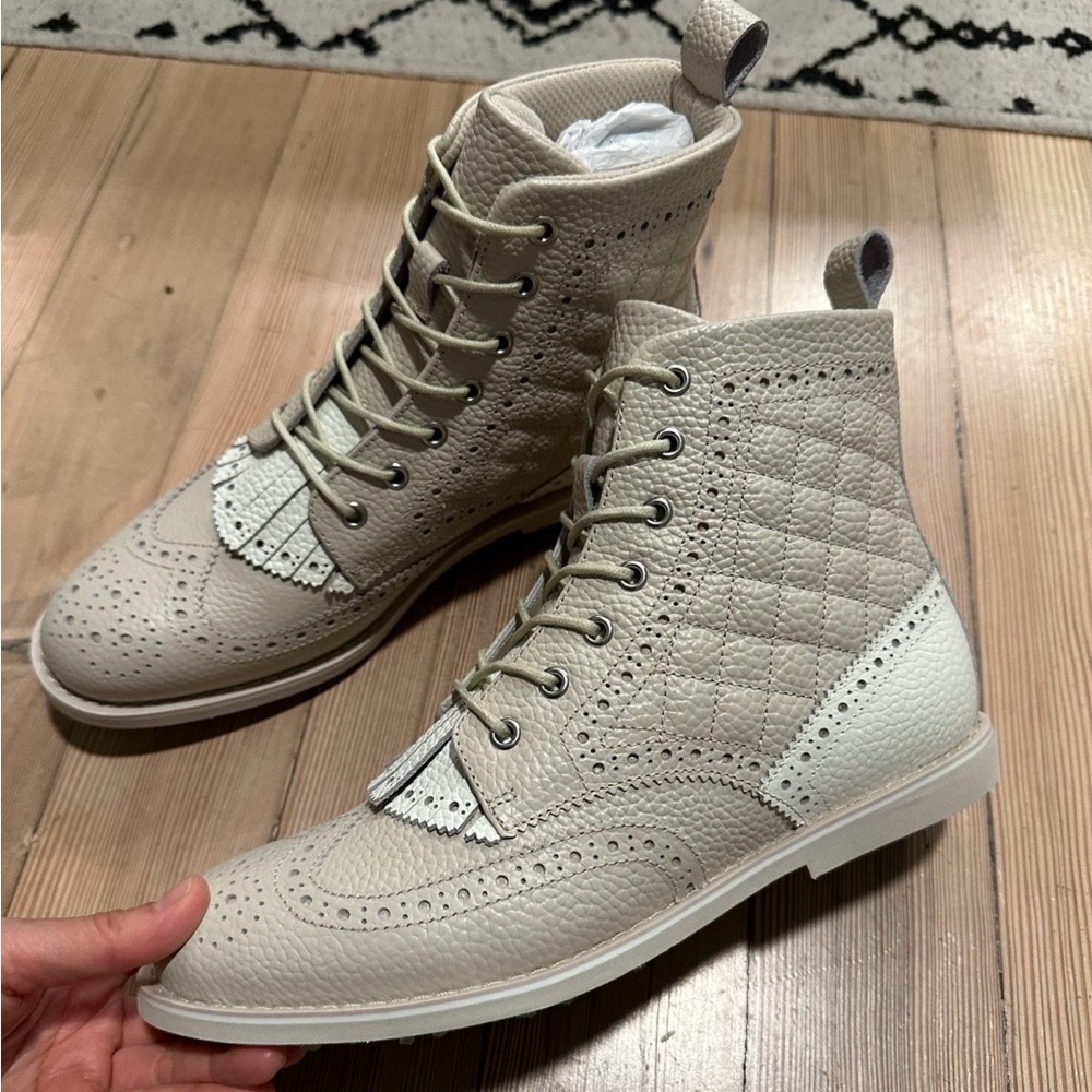 G/FORE WOMENS GOLF LEATHER BOOTS